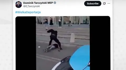 Bójka przy Dworcu Centralnym 