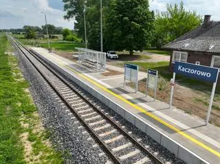 Wyremontowany fragment linii kolejowej Nasielsk-Toruń Wschodni