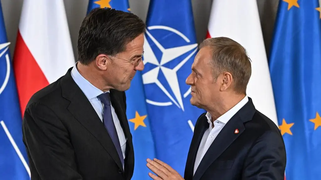 Mark Rutte and Donald Tusk