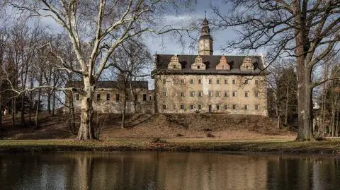 Pałac w jesiennym wydaniu