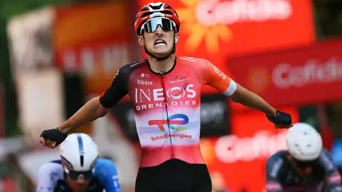 Zaskoczył na ostatniej prostej. Najdłuższy etap Vuelty dla Brytyjczyka
