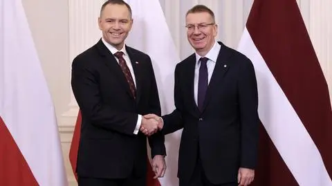 Karol Nawrocki w Rydze