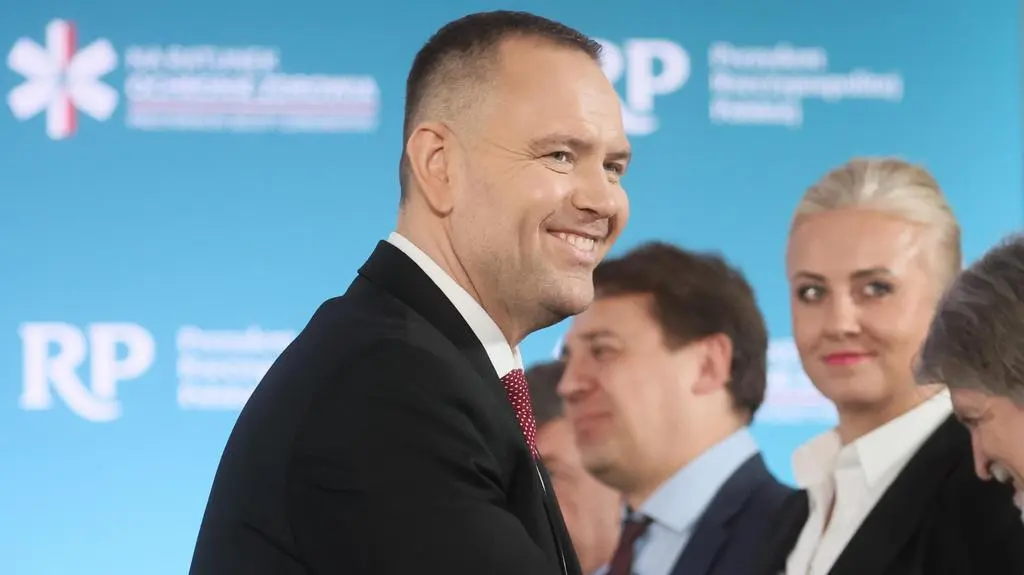 Karol Nawrocki podczas szczytu "Na ratunek ochronie zdrowia"