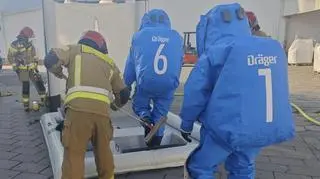 Zarówno władze spółki jak i służby podają, że nie było zagrożenia pożarem