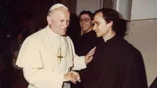 Niezwykłe zdjęcia nowego papieża z Janem Pawłem II