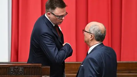 Szymon Hołownia i Włodzimierz Czarzasty