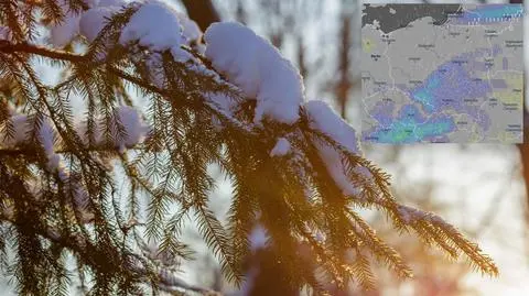 Gdzie spadnie śnieg? Czy zrobi się biało?