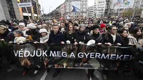 Protest na Węgrzech