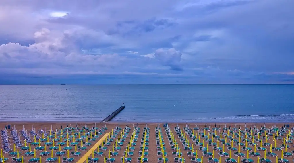 Plaża w Jesolo (Wenecja Euganejska)