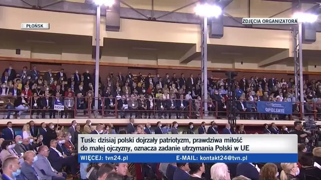 Fragment przemówienia Donalda Tuska podczas konwencji krajowej Platformy Obywatelskiej 