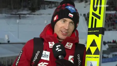 Stoch dumny z Kubackiego. "Nie dostał tego za darmo"