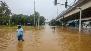 Powodzie na Sri Lance 