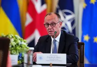 Merz: nie ma mowy o oddawaniu terenu Ukrainy