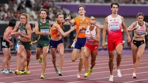 Polska sztafeta 0,02 sekundy od medalu mistrzostw świata