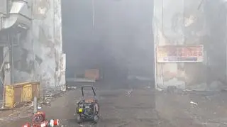 Trwa dogaszanie hali w Stalowej Woli 