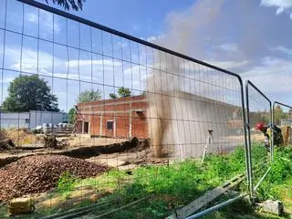 Do uszkodzenia doszło na budowie