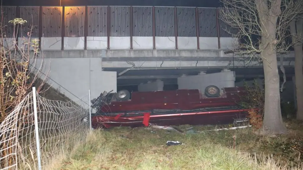 Do wypadku doszło w nocy 9 listopada na autostradzie A4