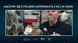 ZOBACZ CAŁE ŁĄCZENIE Z POLSKIM ASTRONAUTĄ W TVN24+