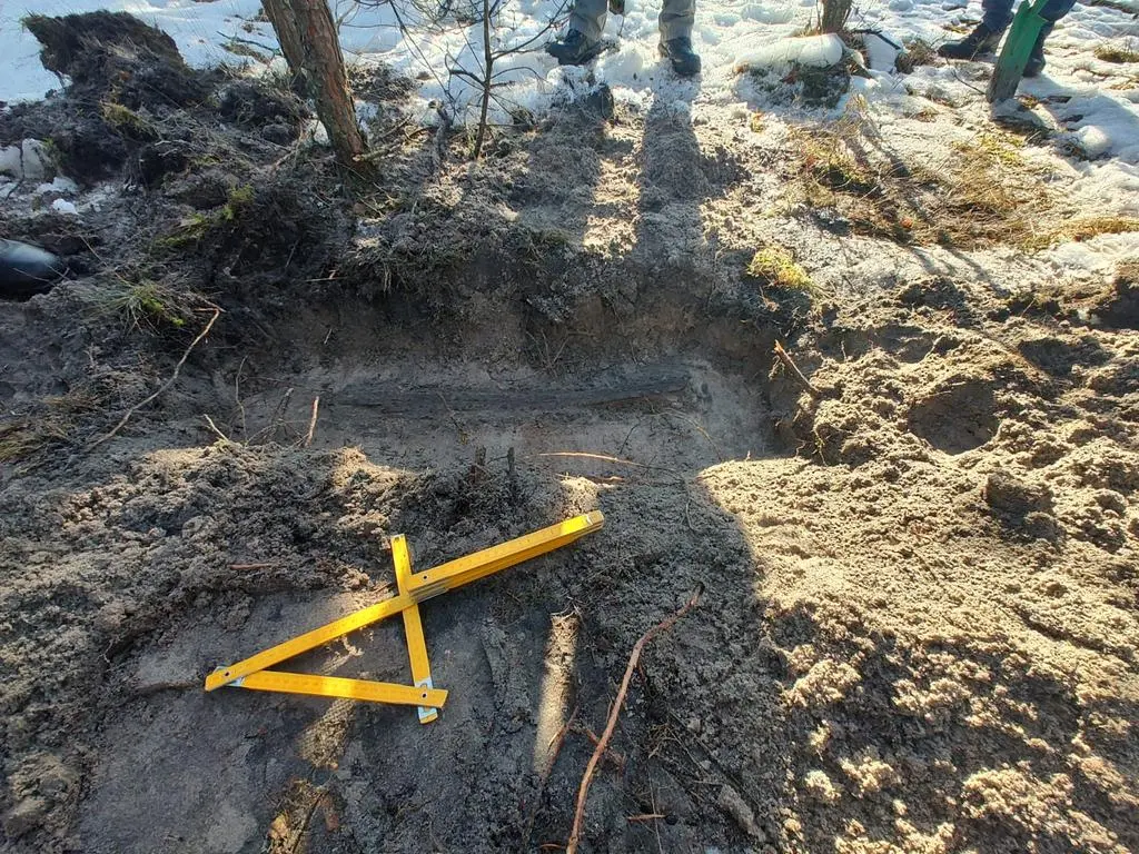 Miecz znaleźli detektoryści