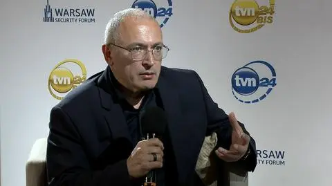 Kiedy putinowski reżim się załamie? Chodorkowski: gdyby poniósł klęskę w tej wojnie, to już by to nastąpiło