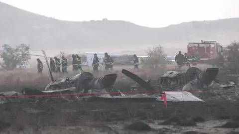 Turecki samolot transportowy, który robił się w Gruzji