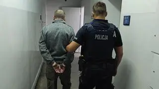 Mężczyzna został zatrzymany. Był nietrzeźwy