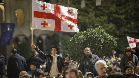 "Będziemy na ulicy codziennie". Gruzińska opozycja tworzy "ruch protestacyjny, który obali reżim"