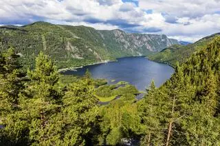 Telemark w Norwegii 