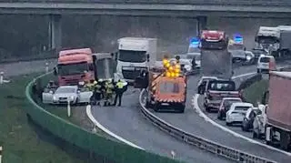 Korek na A1, może to potrwać wiele godzin