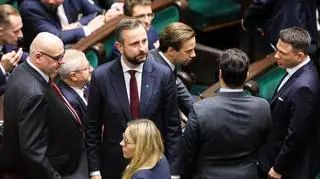 Władysław Kosiniak-Kamysz wśród posłów w Sejmie
