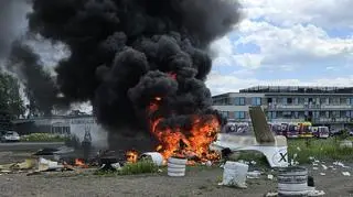 Rozbił się samolot, dwie osoby zginęły. "Ryzykowny zakręt"