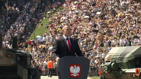 Nawrocki do Tuska: Zachęcam do tego, abyśmy podpisali ponad polityczne zobowiązanie