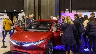 Prototyp Izery prezentowany na początku 2023 roku na 4 Design Days w Międzynarodowym Centrum Kongresowym w Katowicach