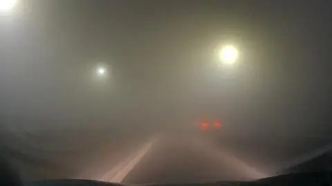 Widzialność w czasie karambolu na S19