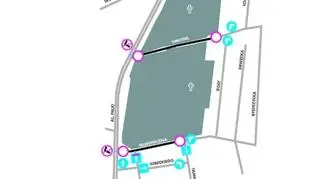 Łódź. Organizacja ruchu wokół cmentarza na Dołach