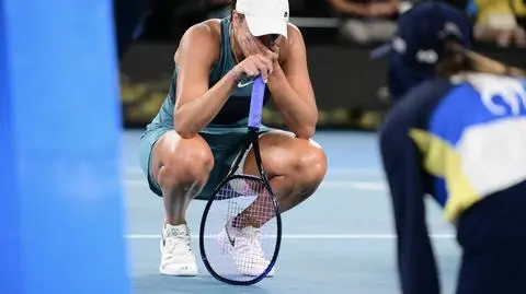 "Czy Iga miała piłkę meczową?". Keys pogubiona w ogromie emocji