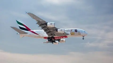 A6-EUA Emirates Airbus A380-861
