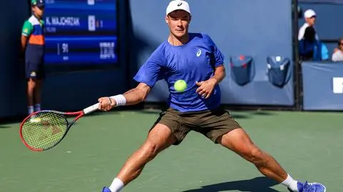 Majchrzak o wydarzeniach na korcie. "Nie mogłem opanować emocji"