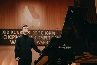 Piotr Alexewicz podczas drugiego etapu Konkursu Chopinowskiego