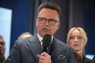 Szymon Hołownia zdobył w Białymstoku czwarte miejsce 