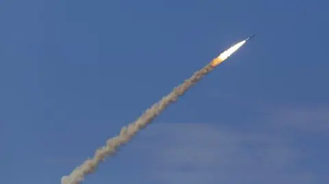 Wyrzutnia rakiet S-300 (ćwiczenia rosyjskiego wojska)