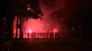 Zamieszki po śmierci kibica