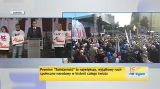"Bracia Białorusini, teraz wy przeżywacie swój sierpień, swój zryw solidarności"