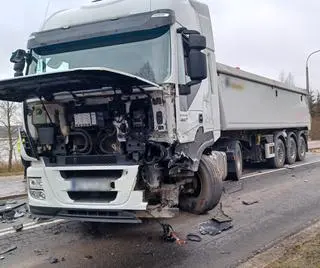 Do poważnego wypadku doszło na ul. Bałtyckiej w Olsztynie