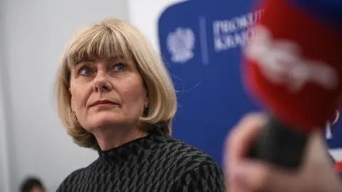 Prok. Anna Adamiak przerwała briefing prasowy. "Pozdrawiam redaktora z telewizji Republika"