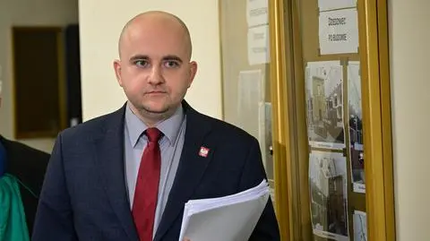 Poseł PiS Dariusz Matecki w Sądzie Rejonowym Szczecin-Centrum