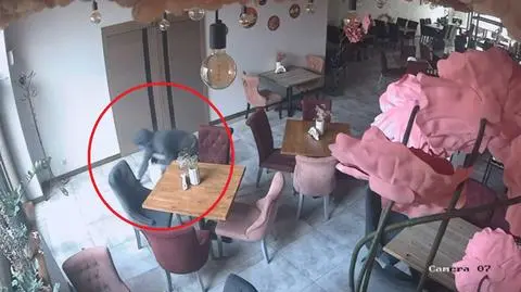 Wizerunek mężczyzny został zarejestrowany na kamerach monitoringu