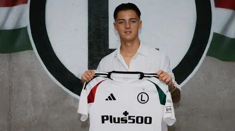 Kacper Urbański zawodnikiem Legii Warszawa (foto: Mateusz Kostrzewa / Legia Warszawa)