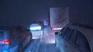 Zablokowana trasa S7