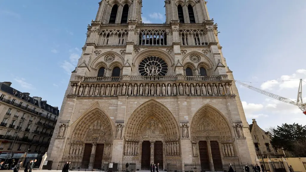 Widok na Notre Dame